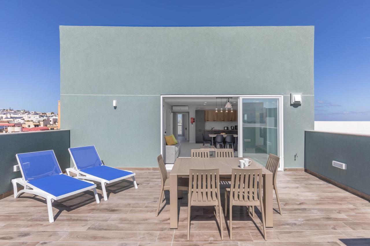 Unique Penthouse With Private Heated Jacuzzi, Close To Restaurants And Night Life Is-Swieqi Eksteriør billede